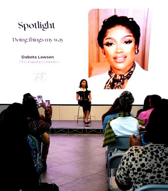 Dabota Lawson aligns with beauty industry trailblazers in London