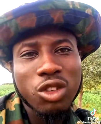 Outrage over TikTok video of bandit sending money to followers