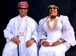 Eze Igbo Ghana celebrates wife at 50
