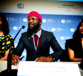 Meet Kolade Victor Otokiti, a Nigerian leading the charge in climate adaptation