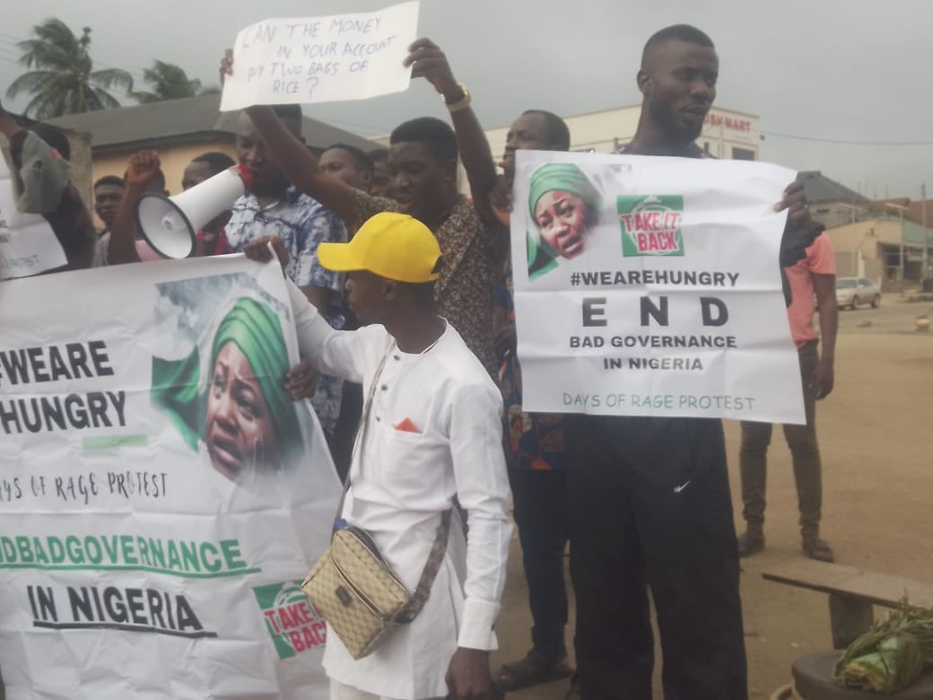 Photos Protests continue in Abuja, Ibadan, Abeokuta Vanguard News