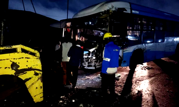 Passengers injured as two BRT buses collide in Lagos