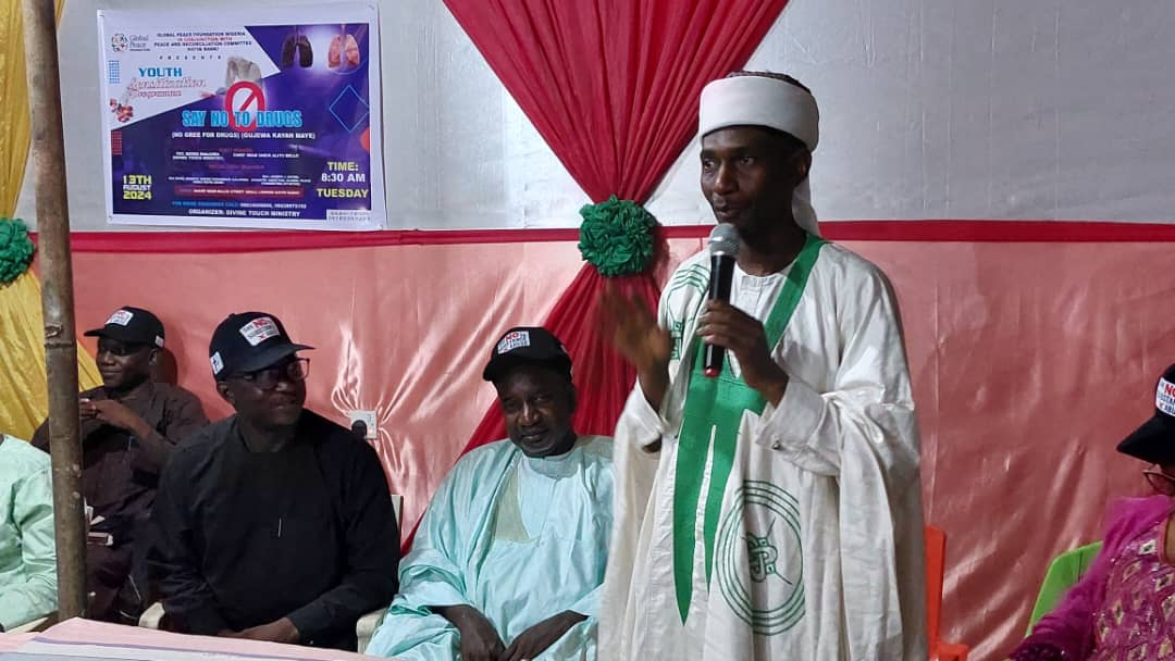 Global Peace Foundation fights drug abuse in Kaduna Community