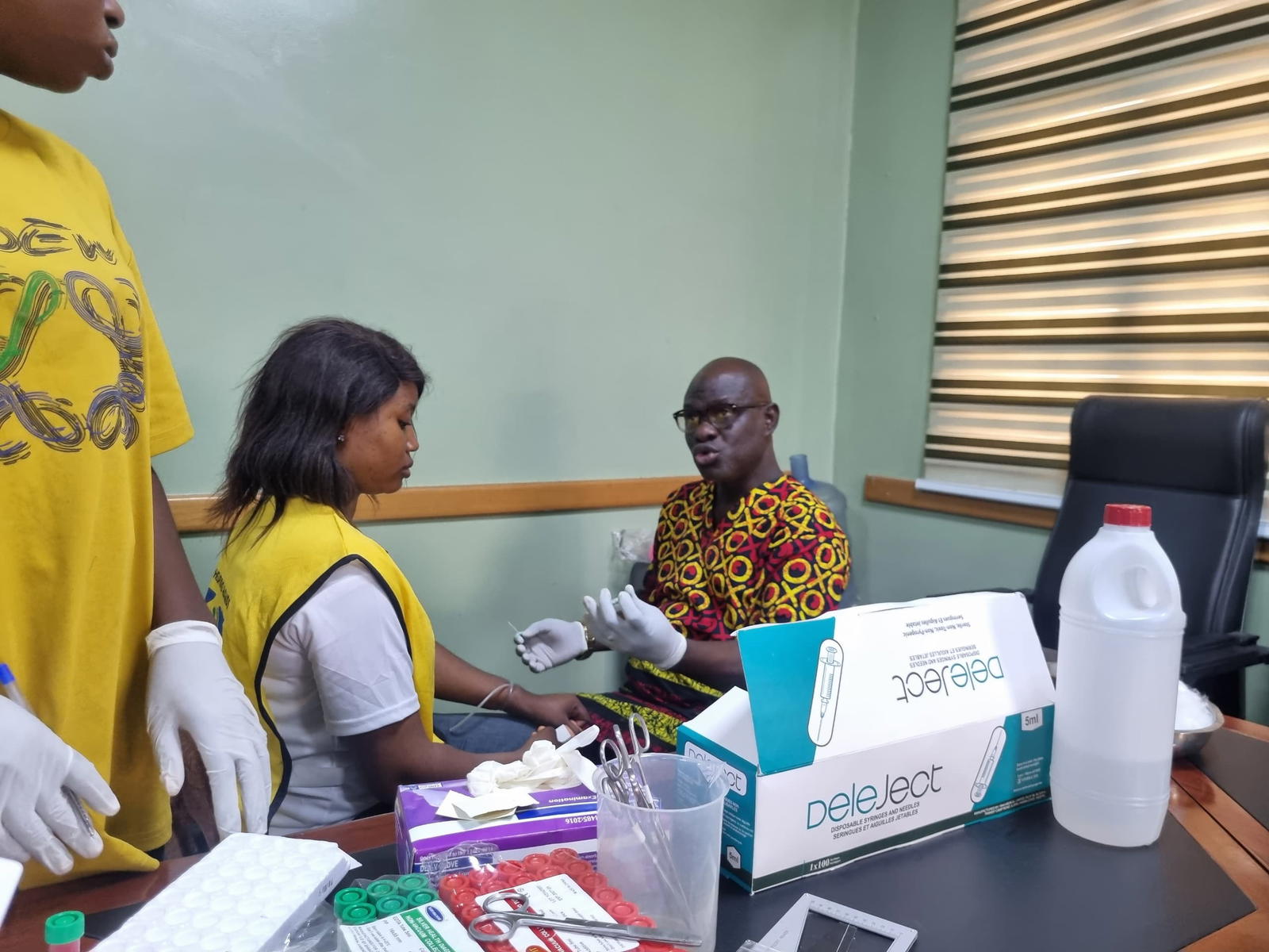 LASG commends Latter Day Church for cleaning exercise, blood donation