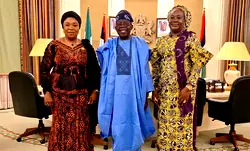 Outgoing HoS Esan presents successor to Tinubu