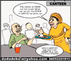 Cartoon: ‘Malta!? Sir, I no come work to day o’
