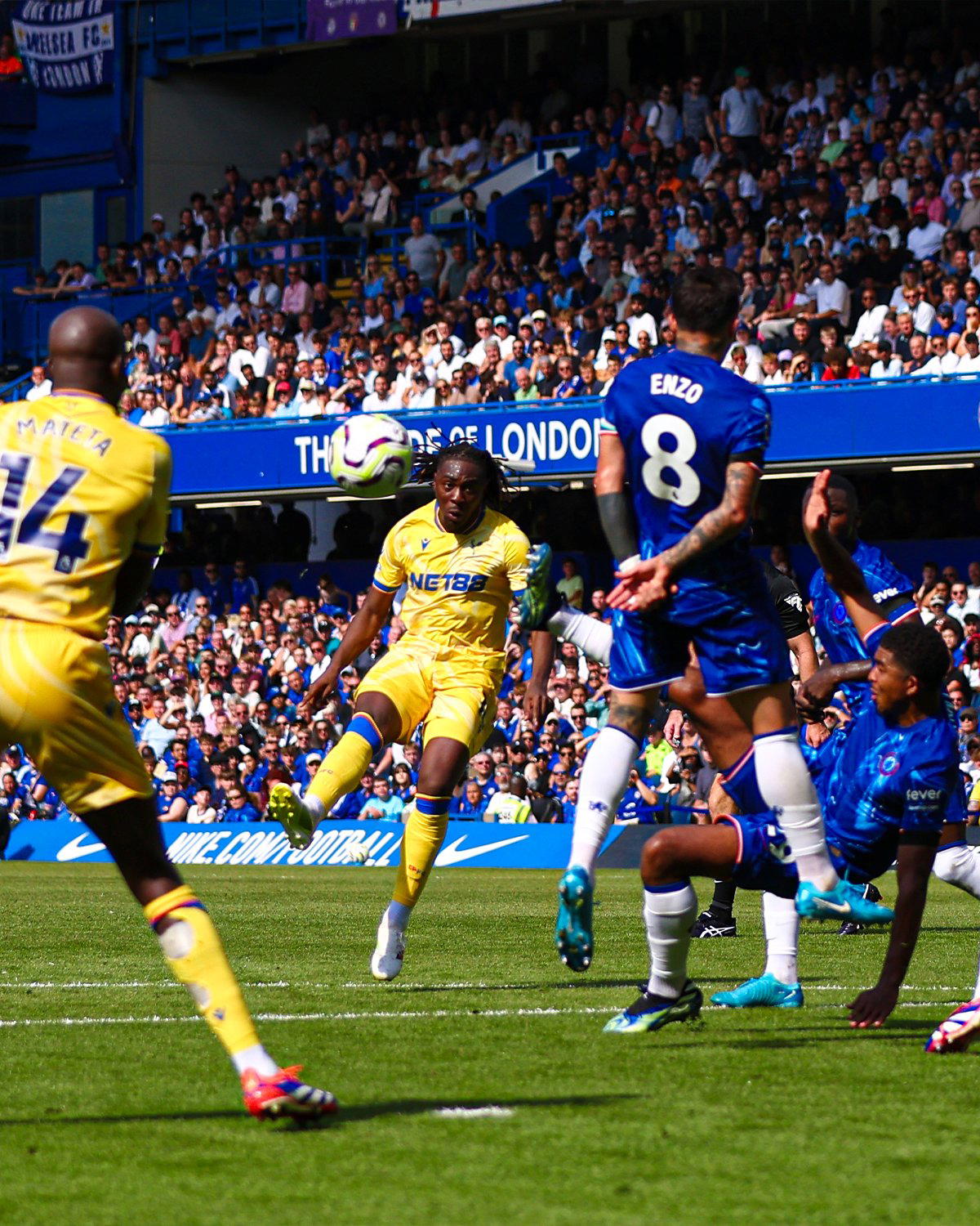 EPL: Chelsea held at home to 1-1 draw by Crystal Palace