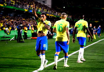 Brazil down Ecuador, Suarez farewell ends in stalemate