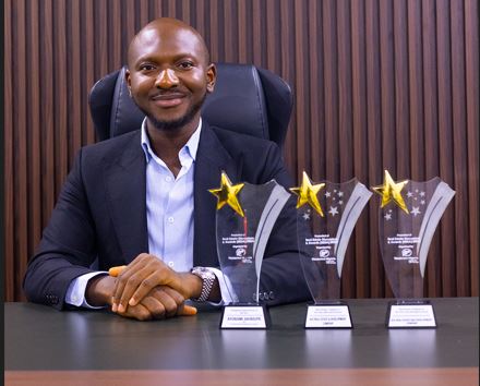 Ayobami Akindipe of Ace Real Estate shines at ThinkMintNG, wins 3 awards