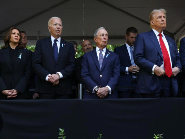 Photos: Harris,Trump attend 9/11 memorial after brutal debate