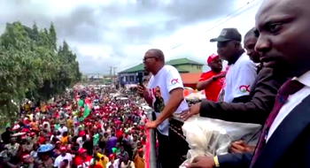 Edo 2024: Obi locks down Benin for Akpata, LP