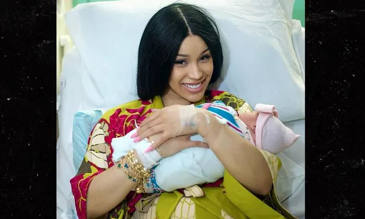 Photos: Cardi B gives birth to third baby with estranged husband Offset -  Vanguard News