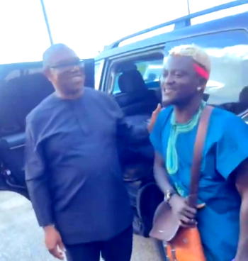 ‘If it were Tinubu, he’d have given us something’, Portable laments after meeting Obi