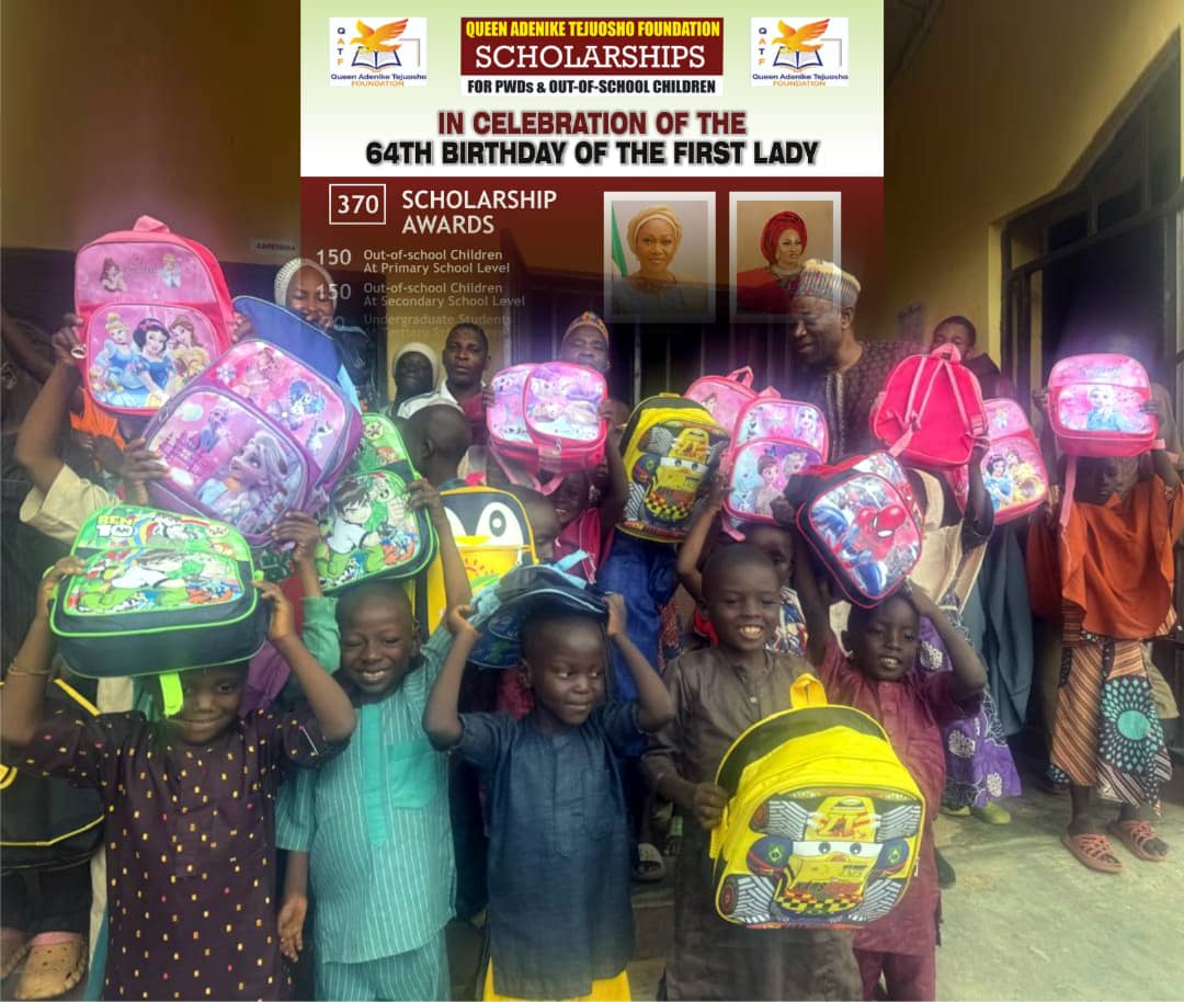 Foundation gives scholarship to 370 students at First Lady’s birthday