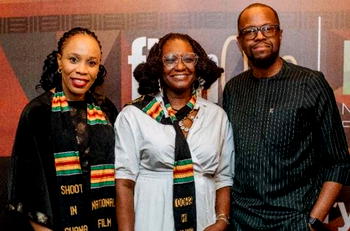 NIFS: Kene Okwuosa hosts networking dinner, celebrates Ghana