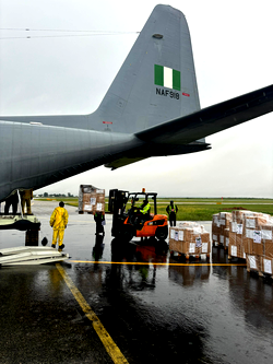 NAF begins airlift of INEC materials for Edo governorship election