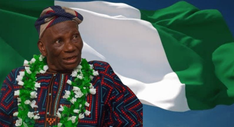 Designer of Nigerian flag, Pa Taiwo Akinkunmi, laid to rest one year after death