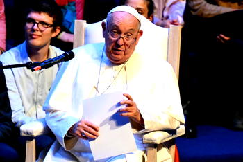 Russian invasion of Ukraine ‘shameful disaster’, says Pope Francis