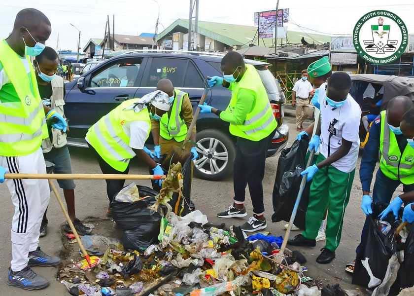 NYCN, stakeholders collaborate on clean-up exercise in Ladipo market