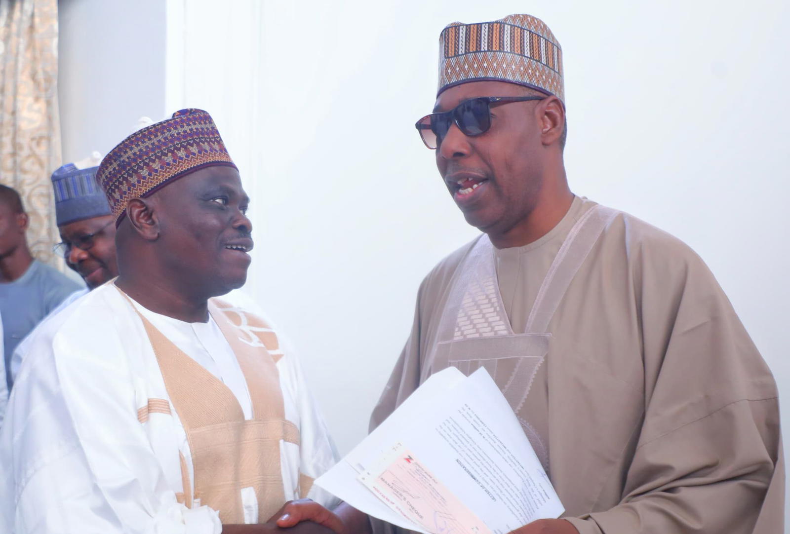 Flood: Zulum hails Borno PDP chieftain, Durkwa for donations to victims