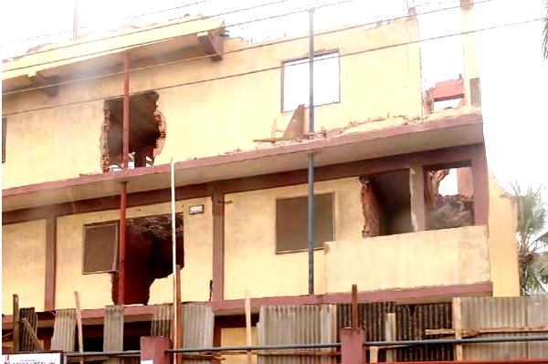 Outrage as Agege LG demolishes 30-year-old private school building