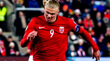 Haaland to captain Norway with Odegaard still ‘a long way’ from playing