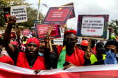 Protesters in Ghana demand end to illegal mining