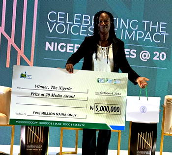 I’m motivated to do more — Prisca, winner of NLNG Prize