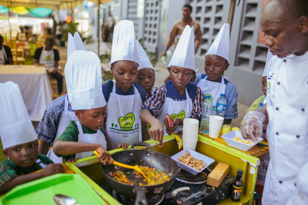 Hands-On Learning: Children share cooking experience