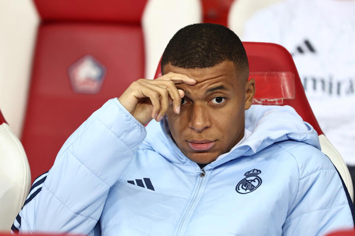 Mbappe on Real Madrid bench for Clasico Copa del Rey final