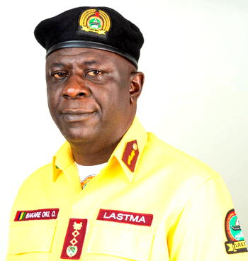 LASTMA rescues 7 injured passengers in multi-vehicle collision