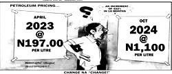 Cartoon: Moving from ‘Change’ to ‘Renewed Hope’ is expensive