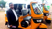 Simba Powers Abuja Trade Fair with TVS King CNG Tricycles