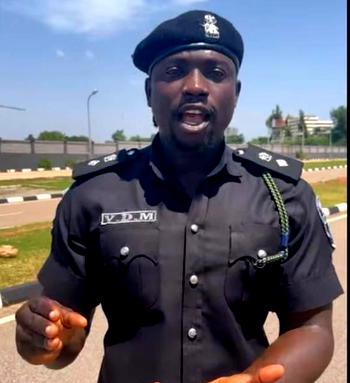 VeryDarkMan: Police warn content creators against unlawful use of uniforms