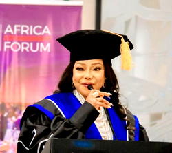 American University honors chairman of OGFTZ with doctoral degree