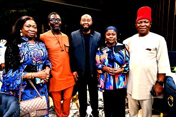 Prestigious Fire-side chat with top Nigerian dignitaries held at Ameen’s restaurant Ontario Canada