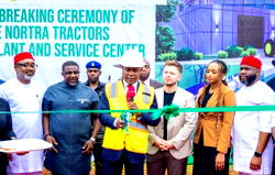 Mbah flags off Tractor Assembly Plant in Enugu, commissions mega door factory