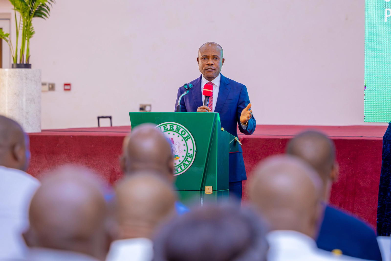 Mbah charges Enugu Councillors, chairmen on project monitoring, economic growth