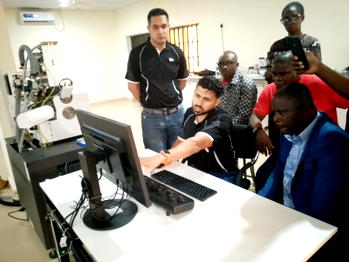 ACE-SPED UNN installs high tech equipment in materials characterisation lab