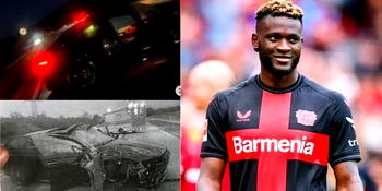 Leverkusen’s Boniface to miss Champions League after car crash