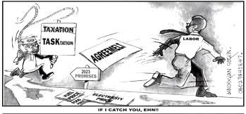 Cartoon: ‘Joe, wait make I explain Renewed Hope to you’
