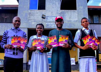 Amdalat Oloyede Foundation distributes educational materials to schools in Ibadan