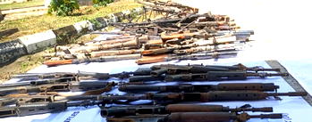 2,400 arms destroyed, as Ribadu accuses officers of gun sales to criminals