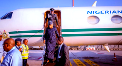 Shettima returns to Abuja after trips to Guinea-Conakry, Switzerland