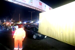 Driver rescued in Lagos multiple accident
