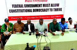 CSOs raise alarm over alleged threat to Nigeria’s democracy 