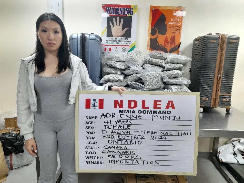 Court jails Canadian national 11 years for importing illicit drugs into Nigeria