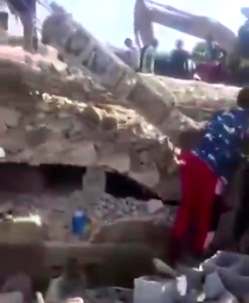 40 trapped as building collapses in Abuja
