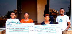 Two UNIOSUN Students Receive N273,000 Scholarship Funds