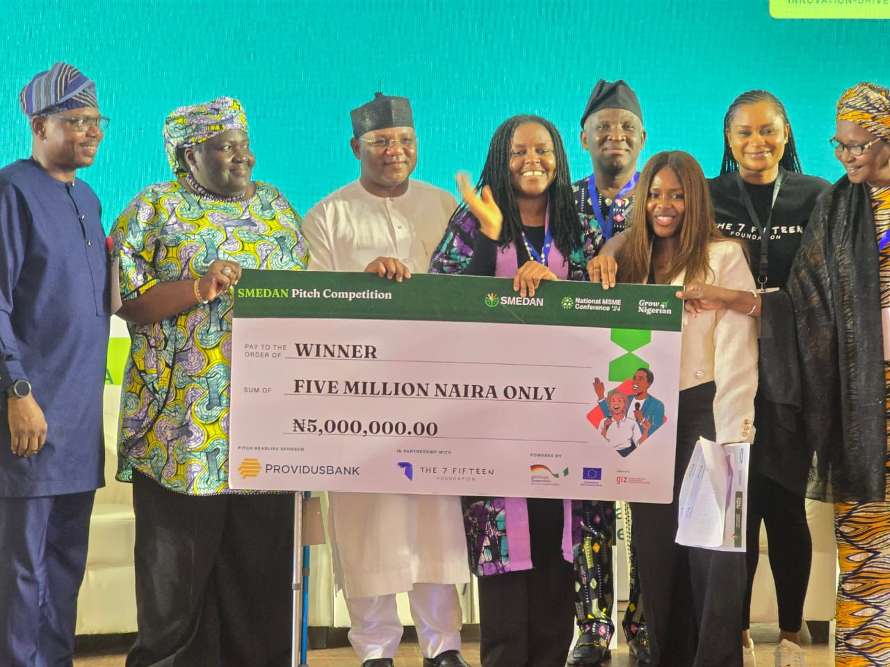 SMEDAN gives N10m to top 5 winners of MSMEs contest